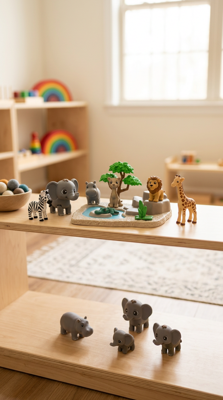 Little Worlds Safari Adventure playset